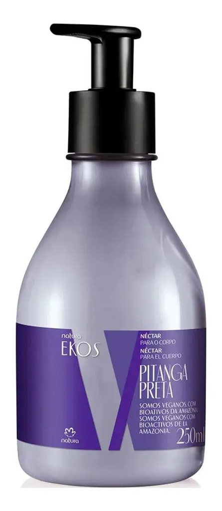 نيكتور رحيق مرطب معطر للجسم إكوس بيتانغا سوداء Hidratante Corporal Ekos Pitanga Preta 400ml - Natura