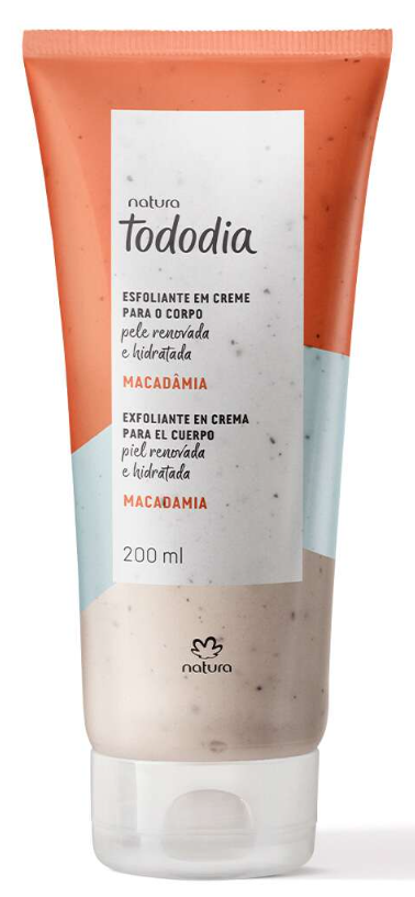 مقشر الجسم تودوديا بالمكاديميا – 200مل TODODIA ESFOL MACADAMIA 200ML